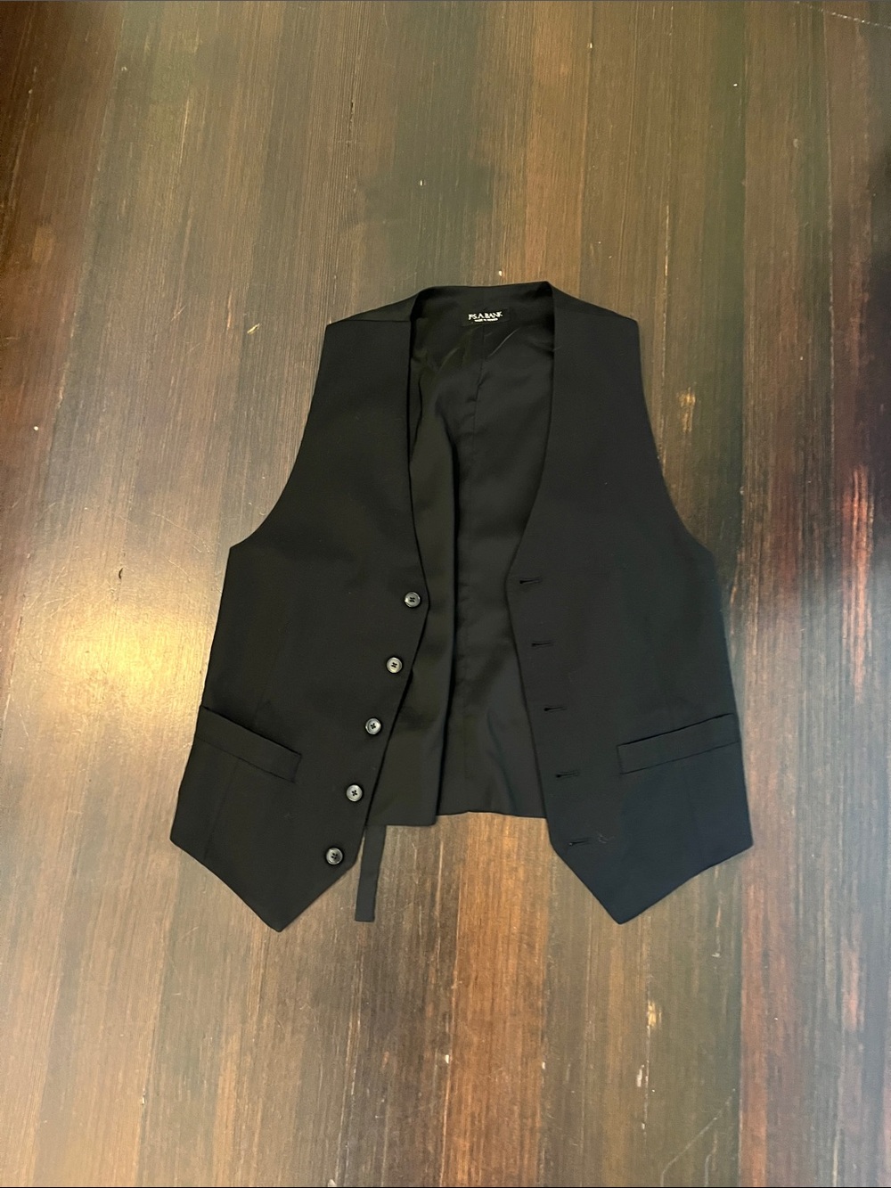 Jos. A. Bank Black Men's Dress Vest